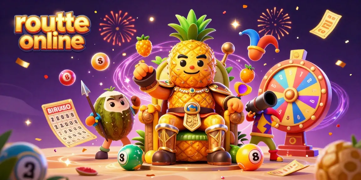 Experience the excitement of roulette online in this vibrant, animated casino scene.