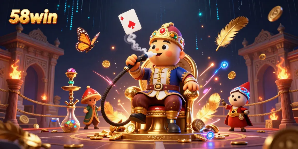 Experience thrilling gameplay at 58win with a vibrant casino atmosphere in stunning 3D art.