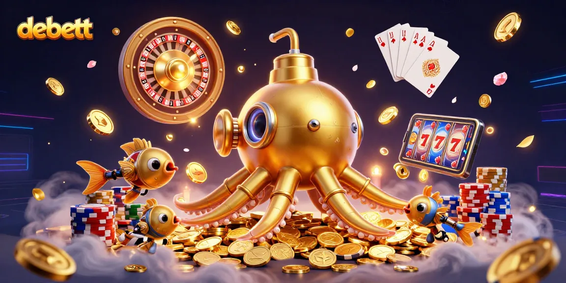 Experience the thrill of debett gaming with a dynamic casino scene featuring rich visuals.