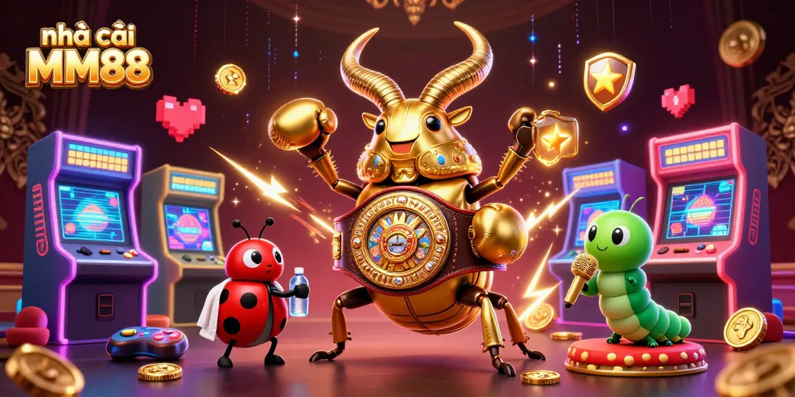 Experience thrilling gameplay at nhà cái MM88 with engaging casino elements and vibrant 3D visuals.