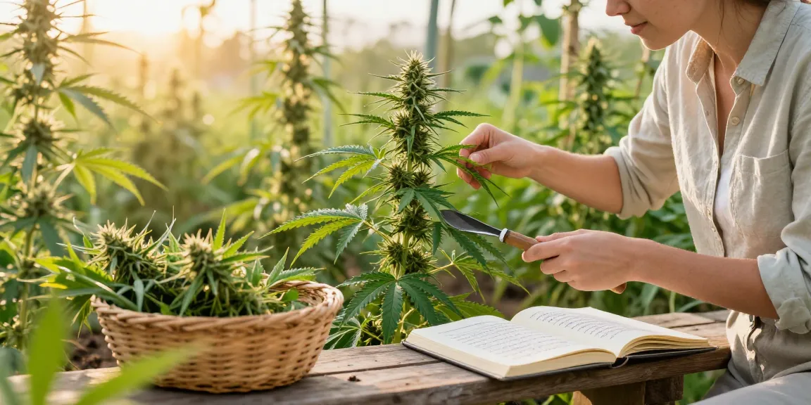 Ministry of Cannabis cultivating healthy hemp plants in outdoor garden, emphasizing organic growth and natural wellness.