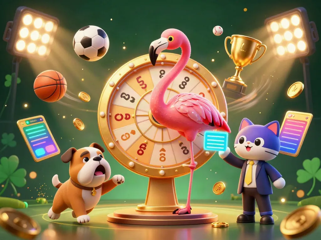 Experience exciting betting with nhà cái 78win in a dynamic 3D illustration showcasing various sports elements.
