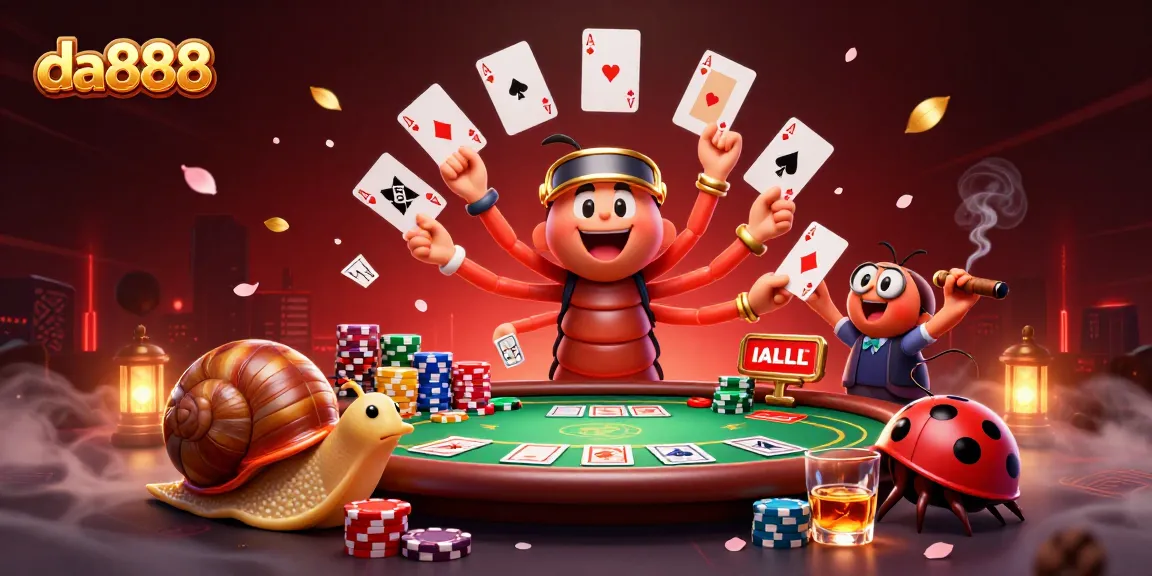 Experience the excitement of da888 with a charming casino scene illustrated vividly.