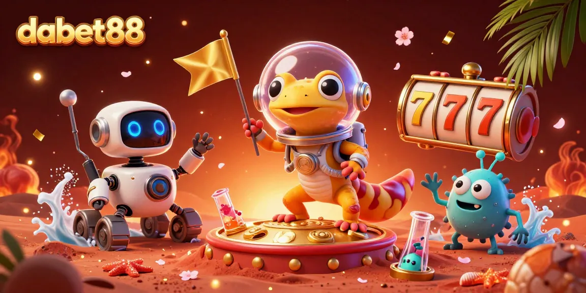 Engage with dabet88 casino slots featuring Martian characters and dynamic gaming elements.