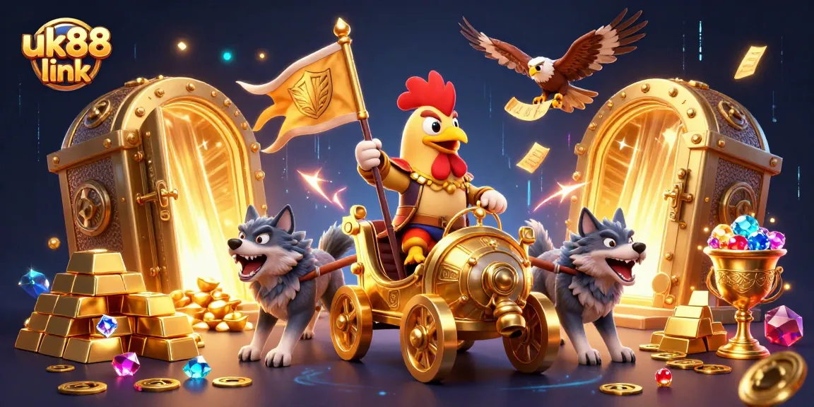 Experience the thrilling adventure of the uk88 link in a vibrant casino setting with treasures and excitement.